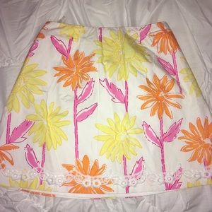 Lilly Pulitzer women’s skirt floral size 4